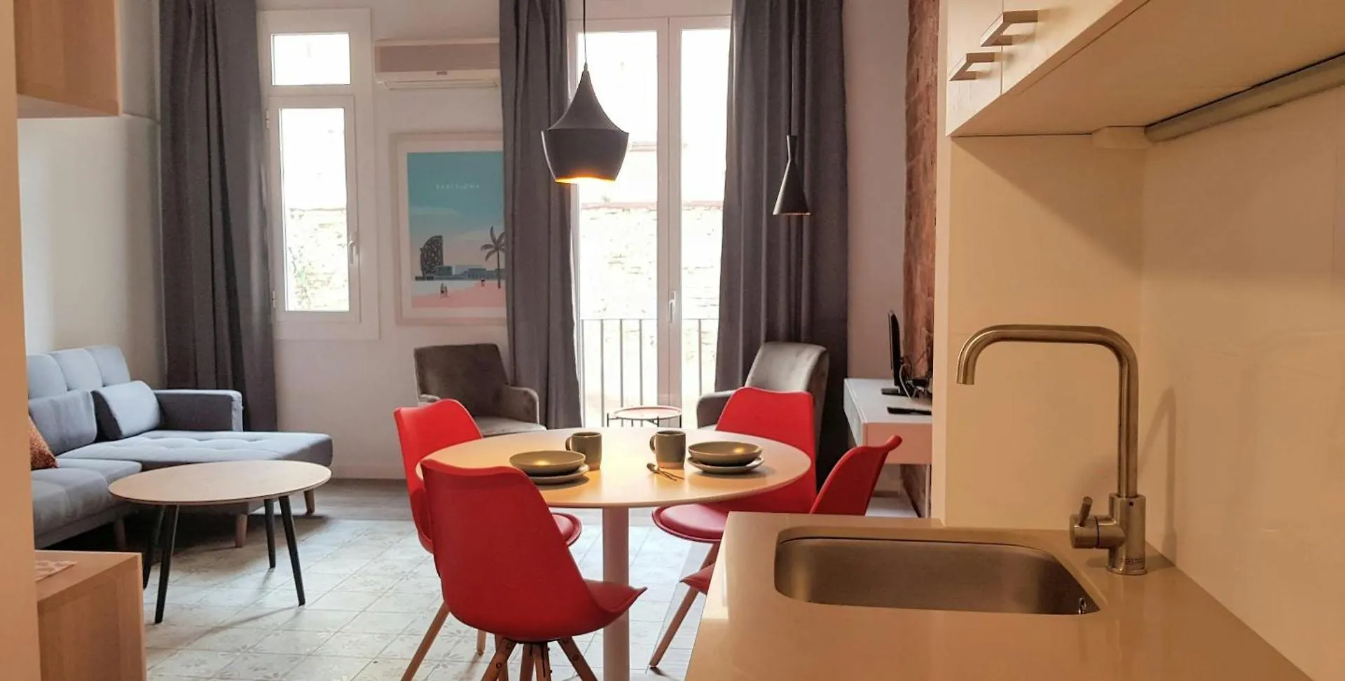 Appartement Sant Antoni 4 - Downtown Barcelona. Modern